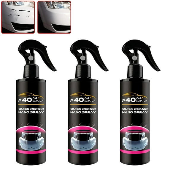 P40 Car Scratch Quick Repair Nano Spray – Instant Invisible Scratch Remover, Quick Paint Restoration, Long-Lasting Protection,All Cars & Surfaces