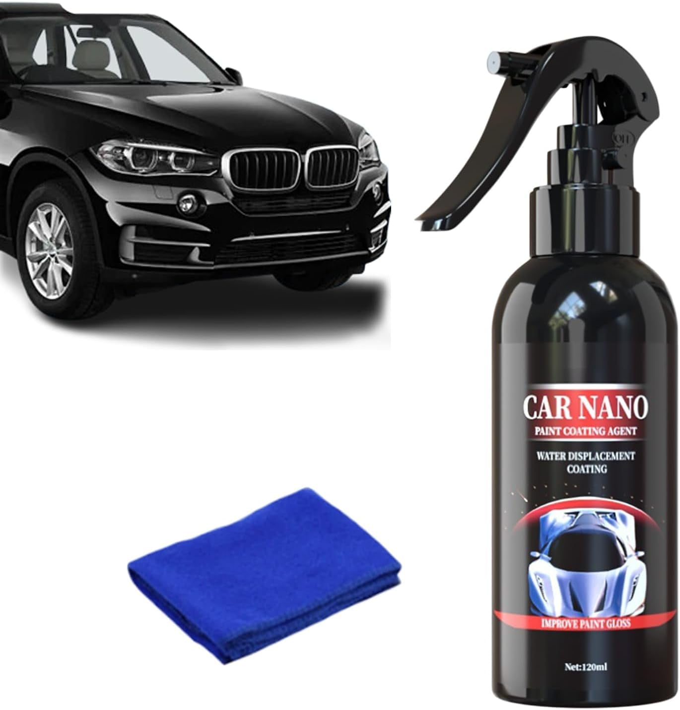 P40 Car Scratch Quick Repair Nano Spray, Scratches Repairing Polish ...
