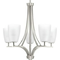 P400043-009-Progress Lighting-Leap - Chandeliers Light - 5 Light in Modern style - 25 Inches wide by 30 Inches high     -Traditional Installation