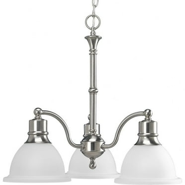 P4280-09-Progress Lighting-Madison - Chandeliers Light - 3 Light - Bell Shade in Transitional and Traditional style - 22 Inches wide by 20 Inches high