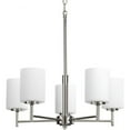 thumbnail image 1 of P4319-104-Progress Lighting-Replay - 19.625 Inch Height - Chandeliers Light - 5 Light - Line Voltage-Polished Nickel Finish    -Traditional, 1 of 3