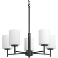 thumbnail image 1 of P4319-31-Progress Lighting-Replay - 19.625 Inch Height - Chandeliers Light - 5 Light - Line Voltage-Black Finish    -Traditional Installation, 1 of 3