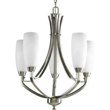 P4436-09-Progress Lighting-Wisten - Chandeliers Light - 5 Light in Modern style - 22 Inches wide by 26.38 Inches high-Brushed Nickel Finish