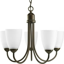 P4441-20-Progress Lighting-Gather - Chandeliers Light - 5 Light in Transitional and Traditional style - 20.5 Inches wide by 15 Inches high-Antique