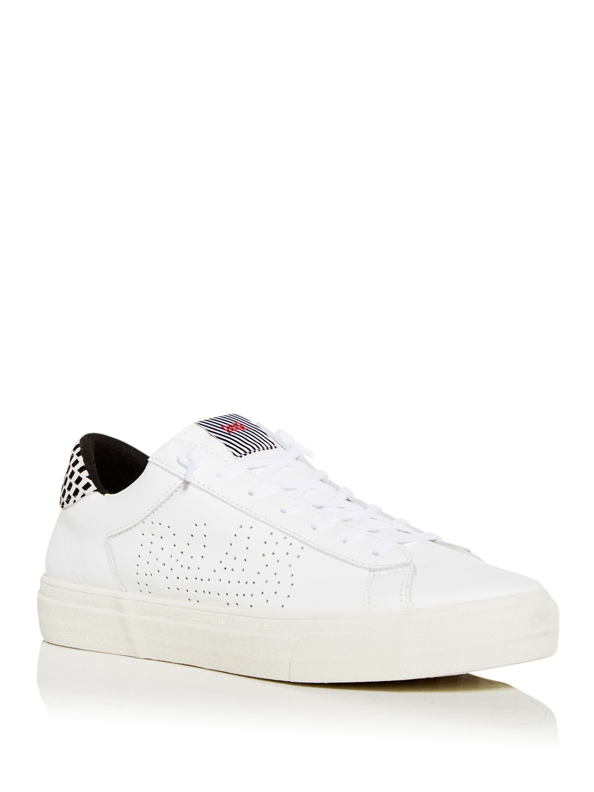 P448 Mens White Pull Tab At Heel Perforated Kuwait Ubuy
