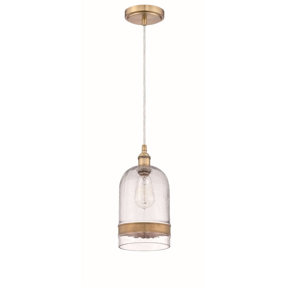 P455AGC1 Craftmade Lighting 5.75 Inch One Light Mini Pendant -Traditional Installation