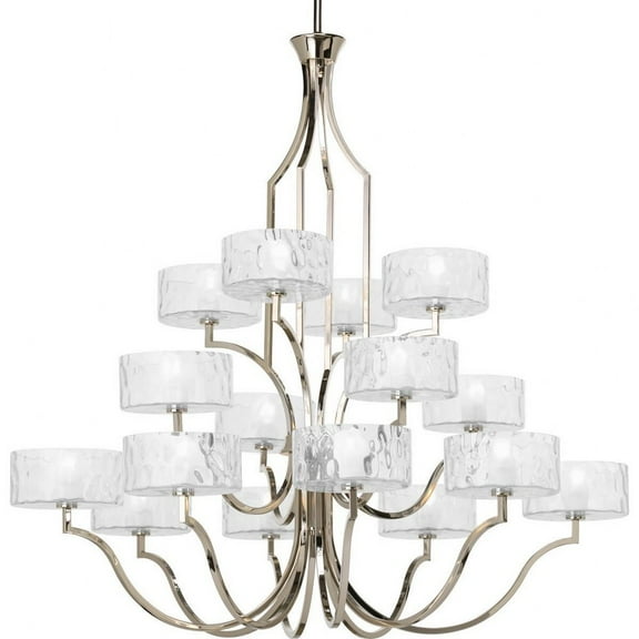 P4685-104WB-Progress Lighting-Caress - Chandeliers Light - 16 Light in Luxe and New Traditional style - 47 Inches wide by 46.19 Inches high