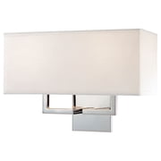 George Kovacs P472-077 2-Light Chrome Wall Sconce