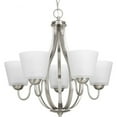 thumbnail image 1 of P4746-09-Progress Lighting-Arden - Chandeliers Light - 5 Light in Farmhouse style - 24.63 Inches wide by 22.25 Inches high-Brushed Nickel Finish, 1 of 3