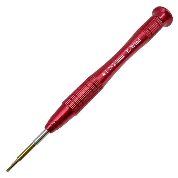 P5 Pentalobe Screwdriver for Laptop Computer, Star-shaped Tip P5 1.2mm TS4 PL4 with Magnetism, S2 Steel Head, Rotable Top, Anti-slip Grip, 5 Point Star Precision Screwdriver