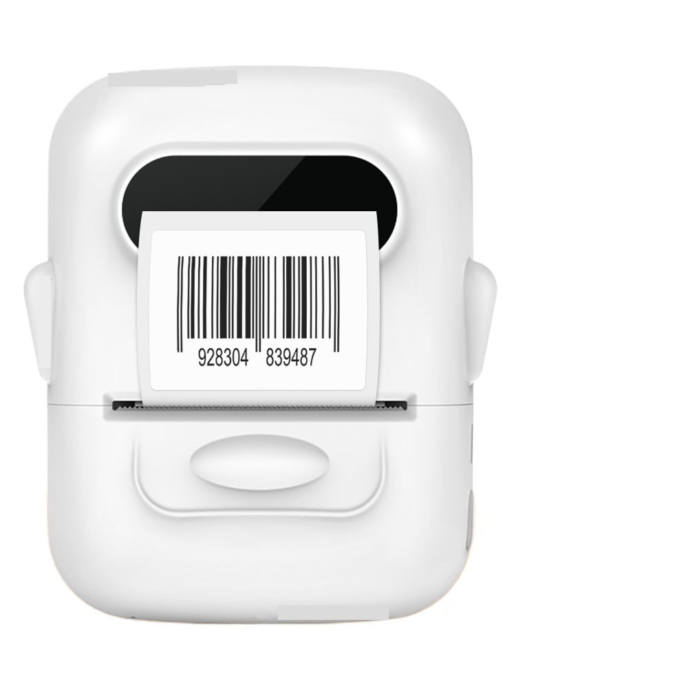 P50 Label Printer Portable Handheld Thermal Printer Mini Barcode QR Code Sticker Paper Label Machine ,Fast-Drying Ink with Crisp Output
