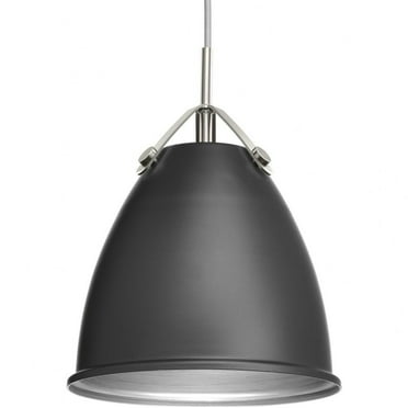 P500051-143-Progress Lighting-Tre - Pendants Light - 1 Light in Coastal style - 10 Inches wide by 13.25 Inches high-Graphite Finish    -Traditional
