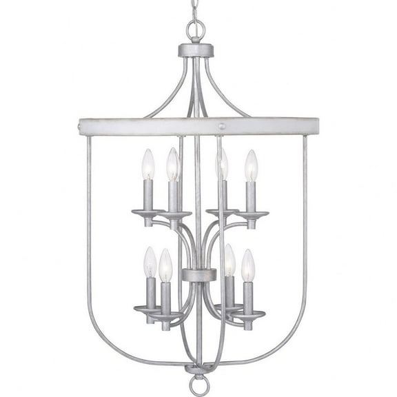 P500158-141-Progress Lighting-Gulliver - 8 Light in Coastal style - 21 Inches wide by 33.75 Inches high-Galvanized Finish    -Traditional Installation
