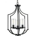 thumbnail image 1 of P500209-031-Progress Lighting-Lassiter - 3 Light - Cylinder Shade in Modern style - 16.63 Inches wide by 26 Inches high-Matte Black Finish, 1 of 2