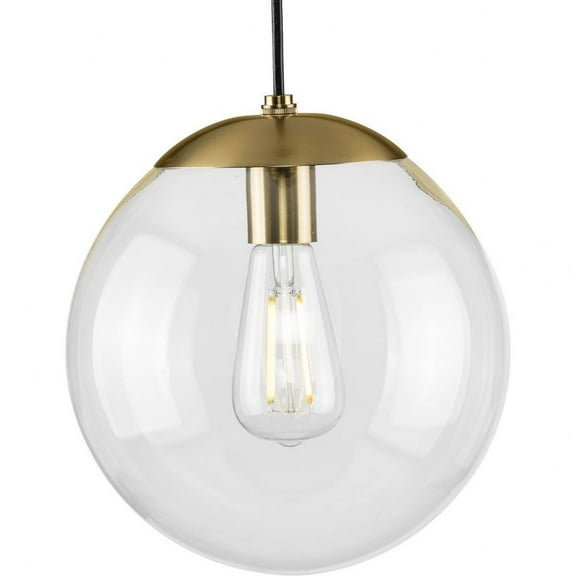 P500310-109-Progress Lighting-Atwell - 1 Light Medium Pendant-Brushed Bronze Finish -Traditional Installation