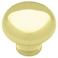 thumbnail image 1 of P50150L-PB-U 2 Pack, 1.25 In., Polished Brass, Logan Knob., 1 of 1