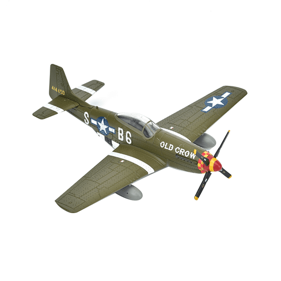P51 Mustang Fighter Alloy Aircraft Model High Simulation Toys Static Display for Aviation Collectors