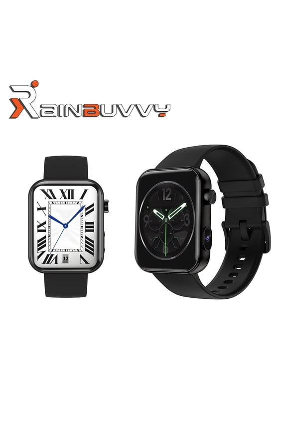P51 Smartwatch Camera, Bluetooth Calls, Music, 1.91" Touch Screen, Fitness Tracker, IP67 Waterproof, Compatible with iOS/Android
