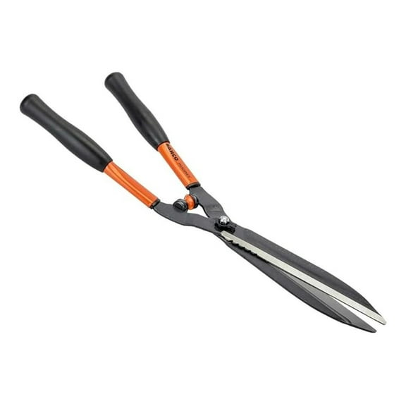 P51F Hedge Serrated Edge Shears, Black