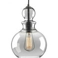 thumbnail image 1 of P5334-143-Progress Lighting-Staunton - Pendants Light - 1 Light in Bohemian and Coastal style - 8.5 Inches wide by 12.75 Inches high-Graphite Finish, 1 of 7