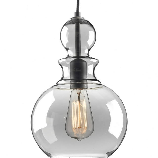P5334-143-Progress Lighting-Staunton - Pendants Light - 1 Light in Bohemian and Coastal style - 8.5 Inches wide by 12.75 Inches high-Graphite Finish