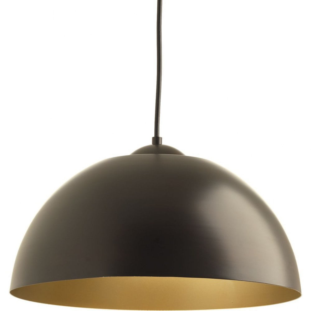 P5341-2030K9-Progress Lighting-Dome LED - Pendants Light - 1 Light in Modern style - 16 Inches wide by 8.88 Inches high-Antique Bronze Finish