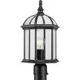 thumbnail image 1 of P540099-031-Progress Lighting-Dillard - 1 Light Outdoor Post Lantern In Traditional Style-18.12 Inches Tall and 9.75 Inches Wide-Textured Black Finish, 1 of 8