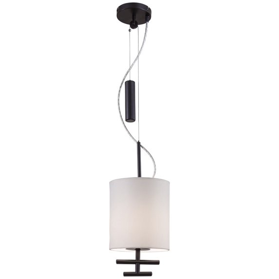 P542-617-George Kovacs Lighting-Counter Weights-One Light Mini Pendant in Contemporary Style-8 Inches Wide by 12 Inches Tall-Bronze Finish