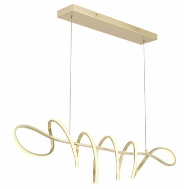 P5439-697-L-George Kovacs Lighting-Astor - 40W 1 LED Island-10 Inches Tall and 44 Inches Wide