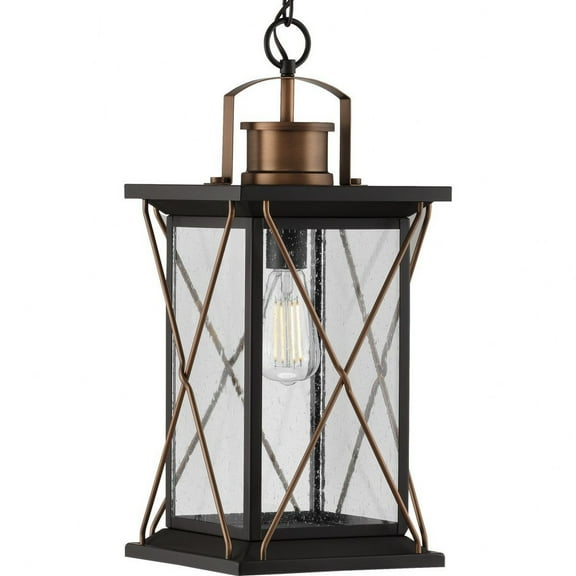 P550068-020-Progress Lighting-Barlowe - Outdoor Light - 1 Light in Farmhouse style - 9 Inches wide by 21 Inches high-Antique Bronze Finish
