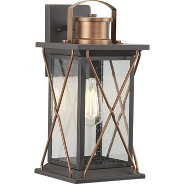 P560157-020-Progress Lighting-Barlowe - Outdoor Light - 1 Light in Farmhouse style - 7.5 Inches wide by 16 Inches high-Antique Bronze Finish