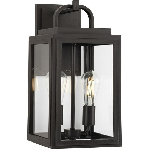 P560176-020-Progress Lighting-Grandbury - 2 Light Outdoor Large Wall Lantern In Transitional Style made with Durashield for Coastal