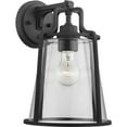thumbnail image 1 of P560185-031-Progress Lighting-Benton Harbor - 13 Inch 1 Light Outdoor Wall Lantern Black Finish, 1 of 7