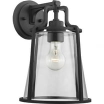 P560185-031-Progress Lighting-Benton Harbor - 13 Inch 1 Light Outdoor Wall Lantern Black Finish
