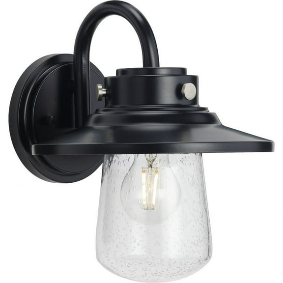 P560263-031-Progress Lighting-Tremont - 1 Light Outdoor Medium Wall Lantern-Matte Black Finish