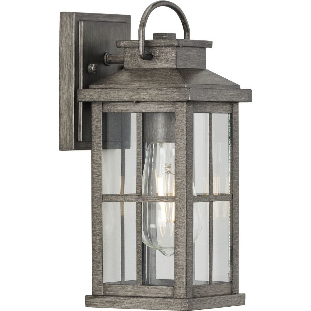 Antique Pewter 12" Direct Wired Electric Outdoor Lantern