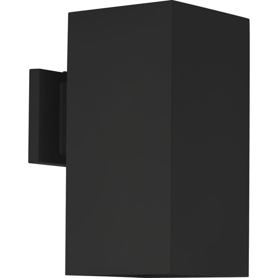 Progress Lighting, Verona, 1-Light, Outdoor Wall Light, Antique Bronze, Porcelain, Black, 6" x 12" x 8.88", LED, 1800 Lumens, Wet Rated