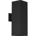 thumbnail image 1 of 6" LED Square Up/Down Outdoor Wall Mount Fixture, 1 of 10