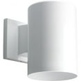 thumbnail image 1 of P5674-30-Progress Lighting-Cylinder - Outdoor Light - 1 Light - in Modern style - 5 Inches wide by 7.25 Inches high-White Finish-Halogen Lamping Type, 1 of 7