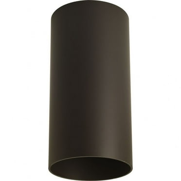 P5741-20-Progress Lighting-Cylinder - Outdoor Light - 1 Light - - Damp Rated in Modern style - 6 Inches wide by 12 Inches high-Antique Bronze