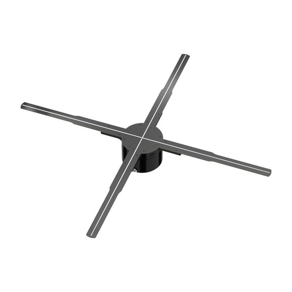 P62 3D Hologram Projector Fan Remote Wifi Control Commercial Advertising Display Lights Projector Logo Picture For Commercial Ad Festivals ,Multi-Scene Use