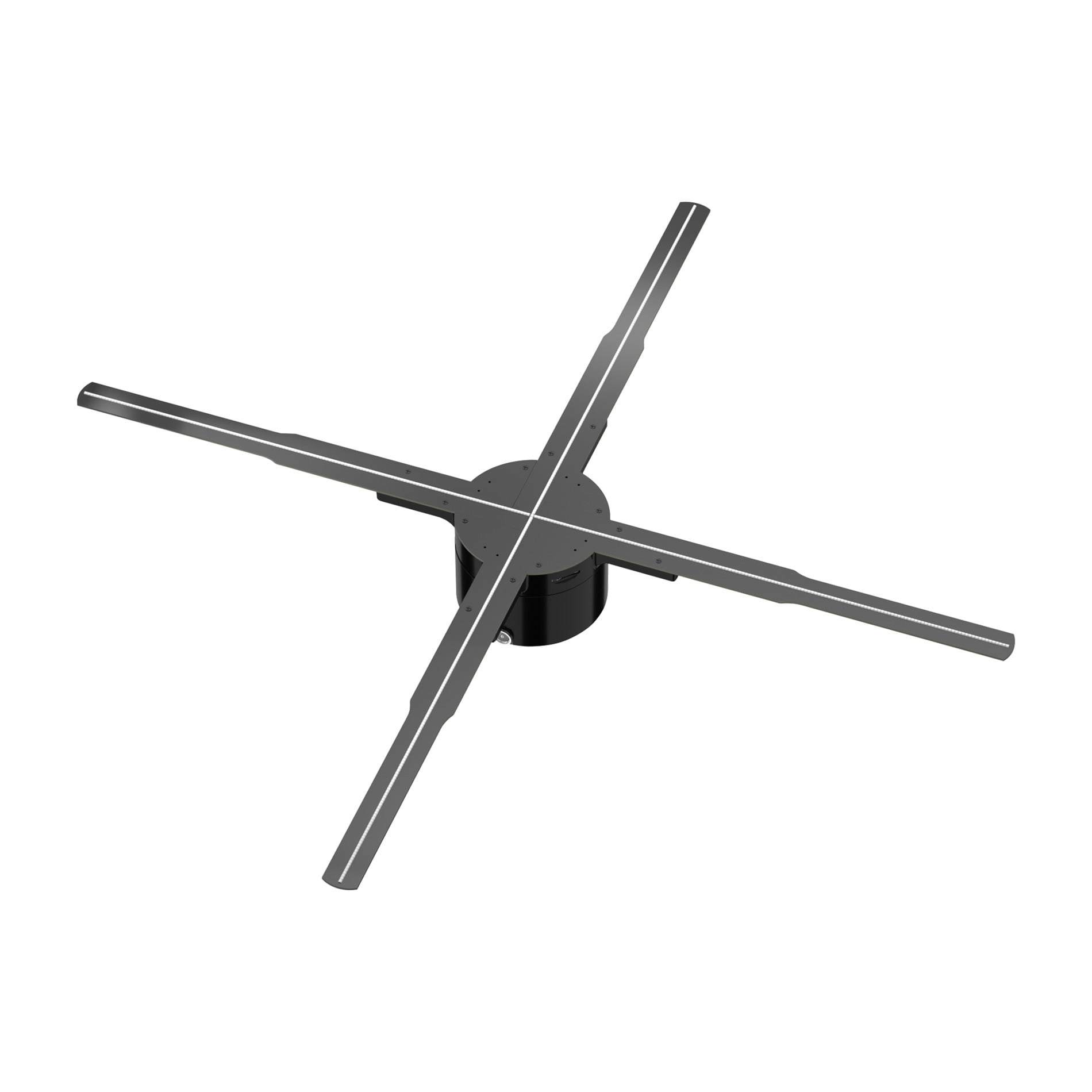 P62 3D Hologram Projector Fan Remote Wifi Control Commercial Advertising Display Lights Projector Logo Picture For Commercial Ad Festivals ,Versatile And Practical