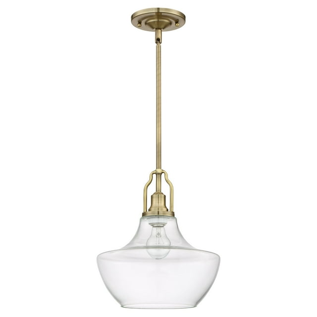 P640LB1-Craftmade Lighting-One Light Mini Pendant with Rod - 11 inches wide by 51 inches high