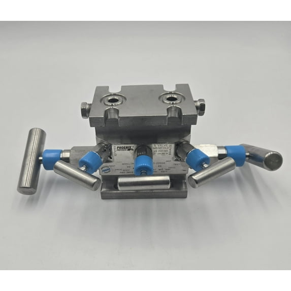 P6M5SFLFLSSVD-225S4 | Parker (Phoenix) P6M5S Series Manifold Valve (5-Valve), 6,000 psi, 3/8" Bore, Inlet/Outlet Type : Flanged, 316 Stainless
