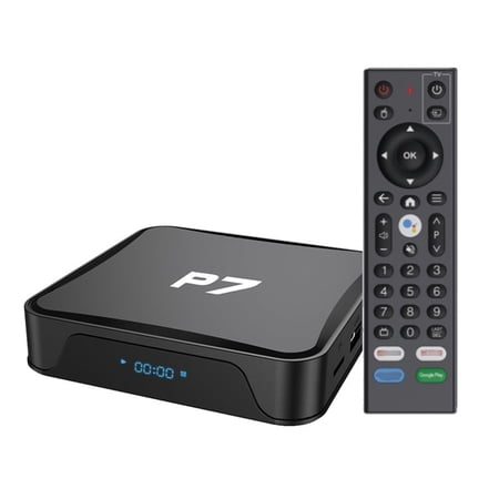 P7 Android 12.0TV Box,8-Core, 4GB RAM 32GB ROM, Dual-Band Wi-Fi, BT4.0, 4K HD Media Player, Android 12.0, HDR10