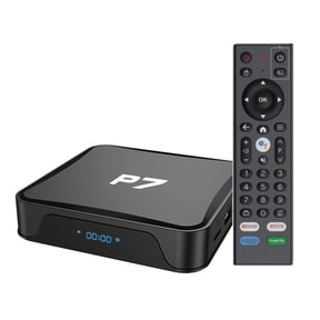 P7 Wireless Hdmi Display Adapter 4K Ultra HD Media Player WiFi 6 BT 5.0 16GB Streaming Video for iPhone iPad,Android Tiktok,YouTube Mirroring to TV HD Video Sync