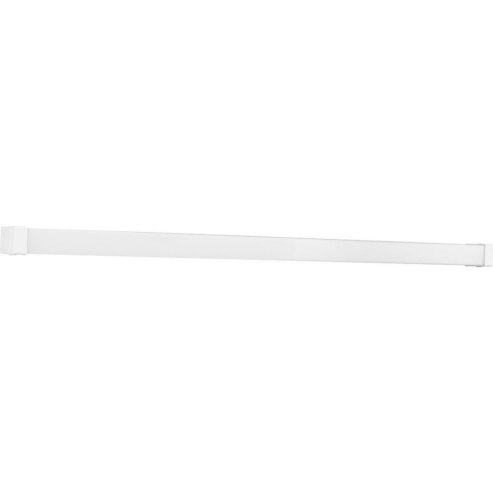 Four-Foot White Acrylic LED Strip Light with Metal Chassis