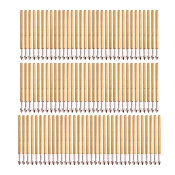 P75-E2 Spring Test Probe Pogo Pin Test Tool Current Rating 3A Fitting for PCB Testing Resistance 50m Dia 1.3mm 16.5mm