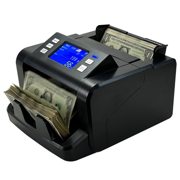 P80 Banknote Counter with Touch Display for Mixed Currency