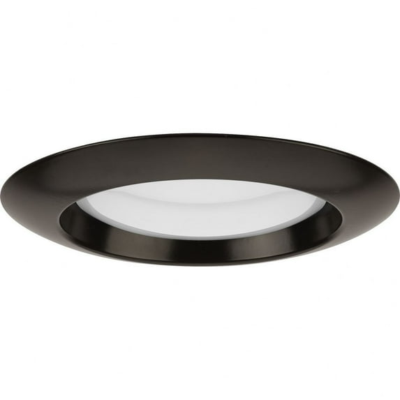Progress Lighting, Intrinsic, 1 Light, Adjustable Eyeball Recessed Trim, Antique Bronze, 5-CCT LED, No Shade